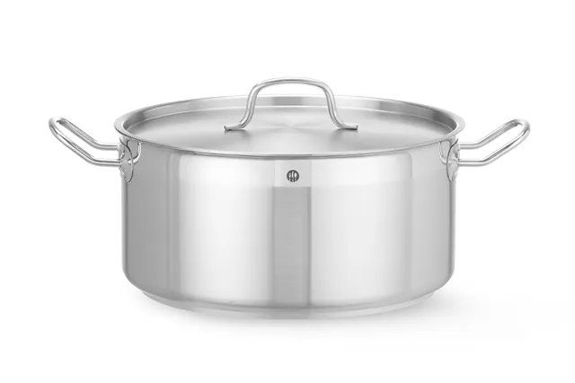 Garnek niski z pokrywką, Profi Line, 12L, ⌀320x150mm Hendi 830604