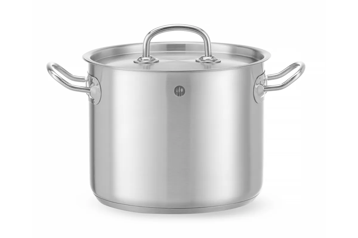 Garnek wysoki z pokrywką, Kitchen Line, 5L, ⌀200x160mm Hendi 837207