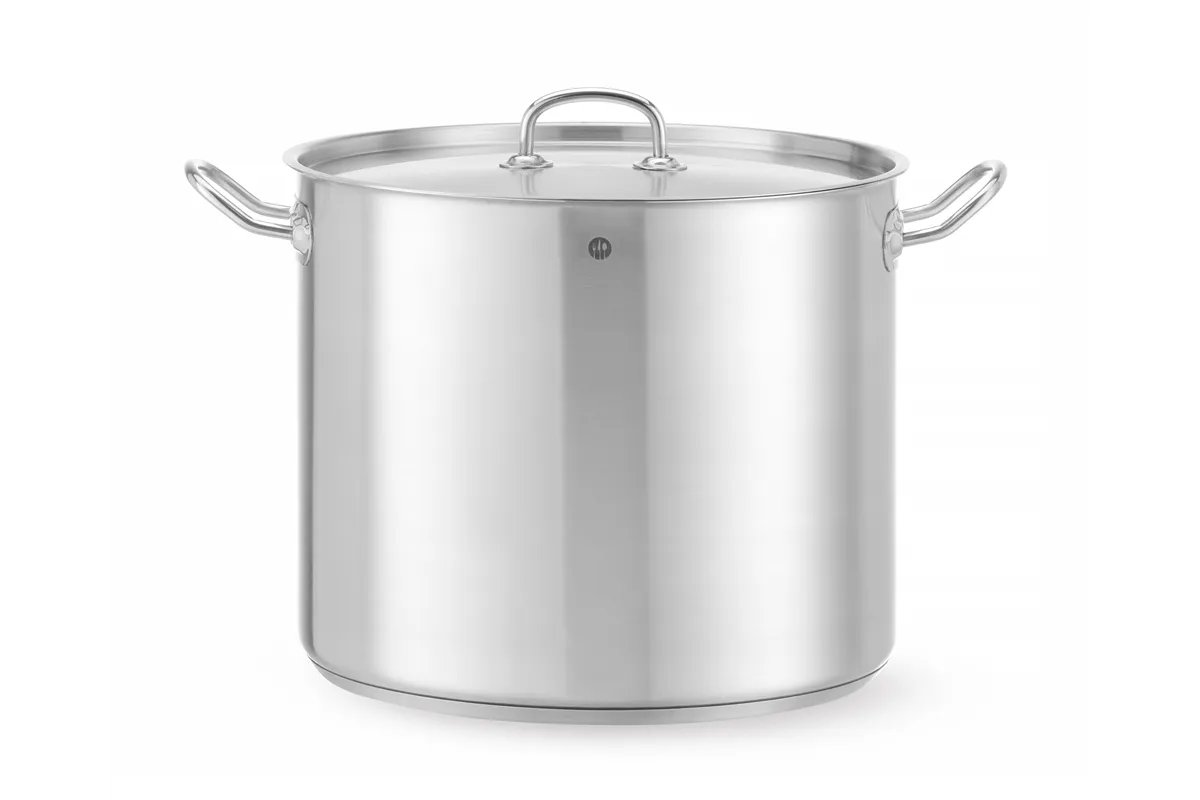 Garnek wysoki z pokrywką, Kitchen Line, 21L, ⌀320x270mm Hendi 837603