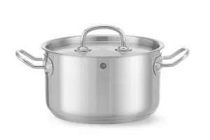 Garnek średni z pokrywką, Kitchen Line, 3,5L, ⌀200x115mm Hendi 836200