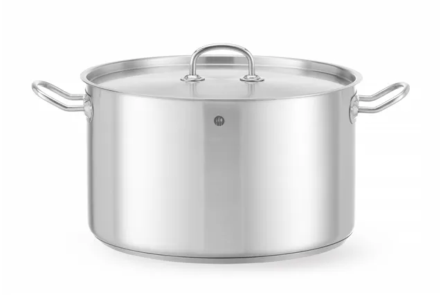 Garnek średni z pokrywką, Kitchen Line, 15L, ⌀320x190mm Hendi 836507