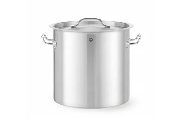 Garnek wysoki z pokrywką, Budget Line, 17L, ⌀280x280mm Hendi 832882