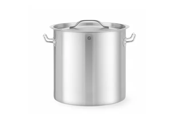 Garnek wysoki z pokrywką, Budget Line, 21L, ⌀300x300mm Hendi 832899