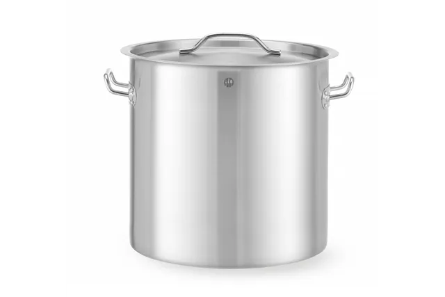 Garnek wysoki z pokrywką, Budget Line, 25L, ⌀345x350mm Hendi 834206