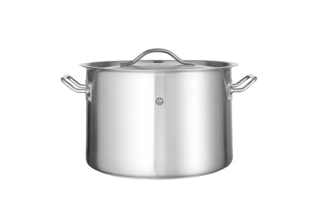 Garnek średni z pokrywką, Budget Line, 14L, ⌀300x200mm Hendi 832837