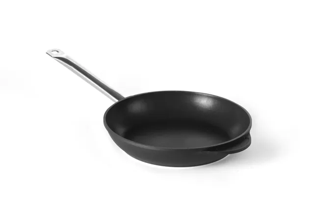 Patelnia indukcyjna Titanium Professional z odlewu aluminium, ⌀290x55mm Hendi 629253