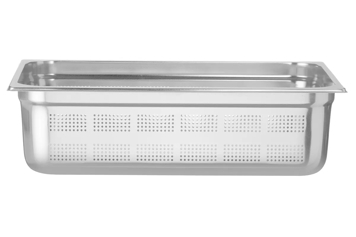 Pojemnik GN 1/1 – perforowany, Profi Line, GN 1/1, 21L, jasnoszary, (H)150mm Hendi 802212