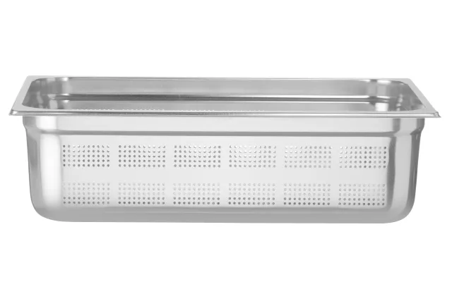 Pojemnik GN 1/1 – perforowany, Profi Line, GN 1/1, 21L, jasnoszary, (H)150mm Hendi 802212