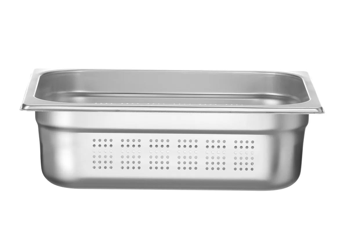 Pojemnik GN 1/2 – perforowany, Profi Line, GN 1/2, 6,5L, (H)100mm Hendi 802427