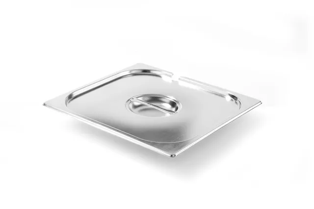 Pokrywka do pojemników GN z wycięciem na chochlę, Kitchen Line, GN 2/3, 354x325mm Hendi 806920