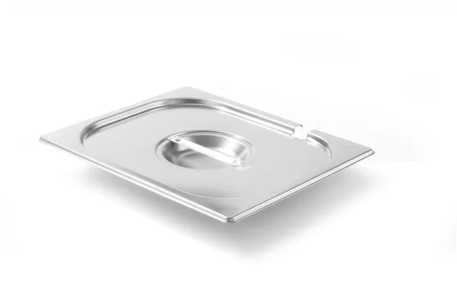 Pokrywka do pojemników GN z wycięciem na chochlę, Kitchen Line, GN 1/2, 265x325mm Hendi 806937