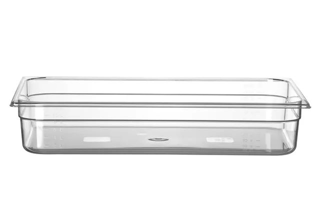 Pojemnik GN 1/1 z poliwęglanu, Profi Line, GN 1/1, 14L, transparentny, 530x325x100mm Hendi 861226