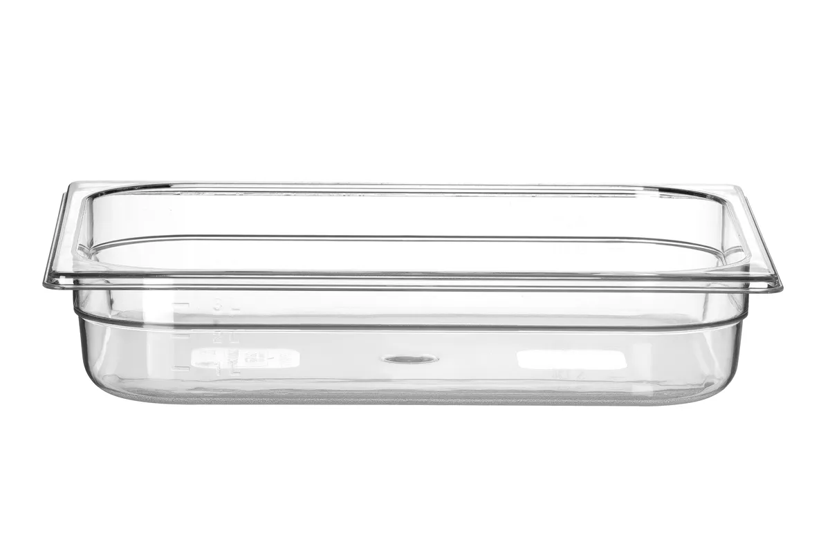 Pojemnik GN 1/2 z poliwęglanu, Profi Line, GN 1/2, 4L, transparentny, 325x265x65mm Hendi 861431