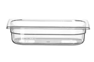 Pojemnik GN 1/4 z poliwęglanu, Profi Line, GN 1/4, 1,8L, transparentny, 265x162x65mm Hendi 861639