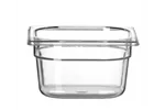 Pojemnik GN 1/6 z poliwęglanu, Profi Line, GN 1/6, 1,6L, transparentny, 176x162x100mm Hendi 861721