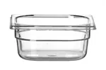 Pojemnik GN 1/6 z poliwęglanu, Profi Line, GN 1/6, 1L, transparentny, 176x162x65mm Hendi 861738