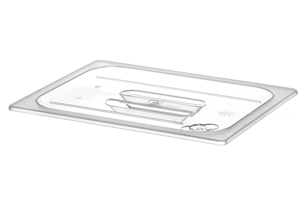 Pokrywka do pojemników GN z poliwęglanu, GN 1/2, transparentny, 265x325mm Hendi 864128