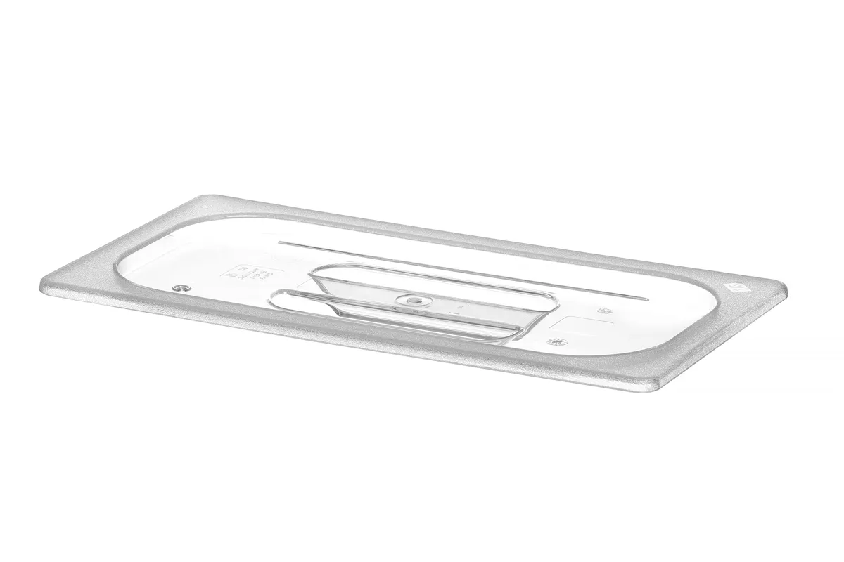 Pokrywka do pojemników GN z poliwęglanu, GN 1/3, transparentny, 325x176mm Hendi 864135