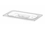 Pokrywka do pojemników GN z poliwęglanu, GN 1/4, transparentny, 265x162mm Hendi 864142