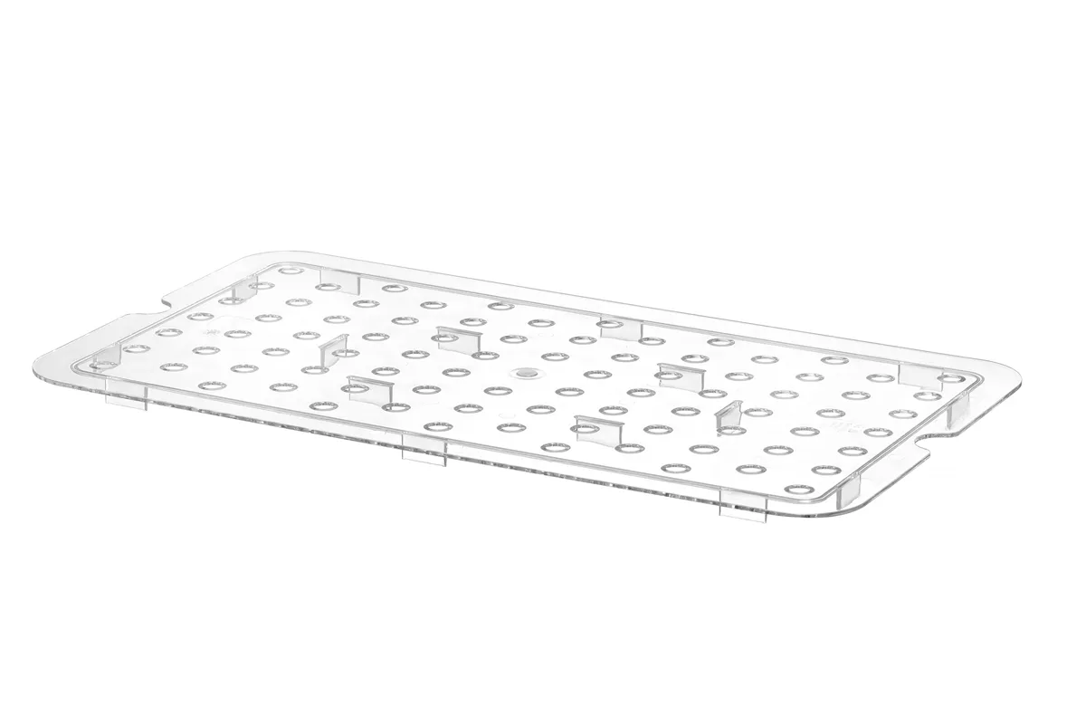 Ociekacz do pojemników GN z poliwęglanu, Profi Line, GN 1/1, transparentny, 467x263mm Hendi 868522