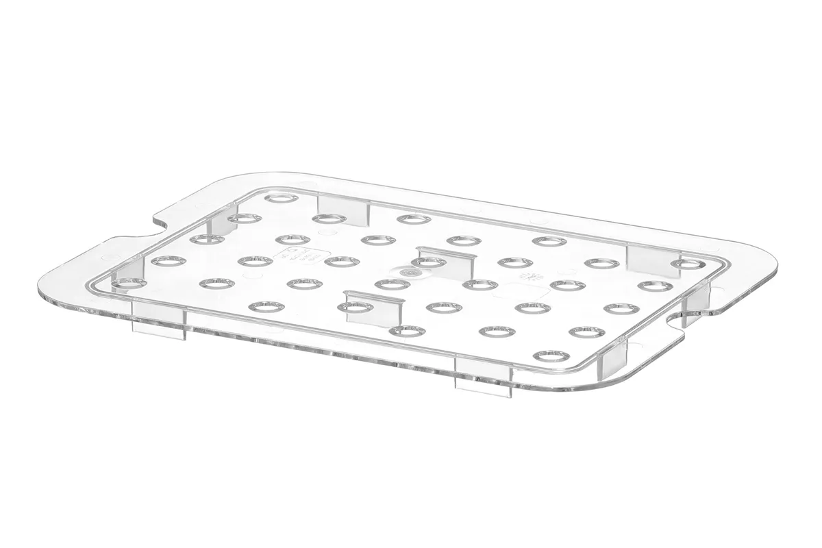 Ociekacz do pojemników GN z poliwęglanu, Profi Line, GN 1/2, transparentny, 265x206mm Hendi 868546