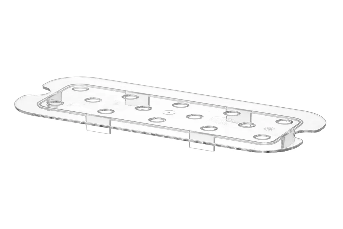 Ociekacz do pojemników GN z poliwęglanu, Profi Line, GN 1/3, transparentny, 266x116mm Hendi 868553