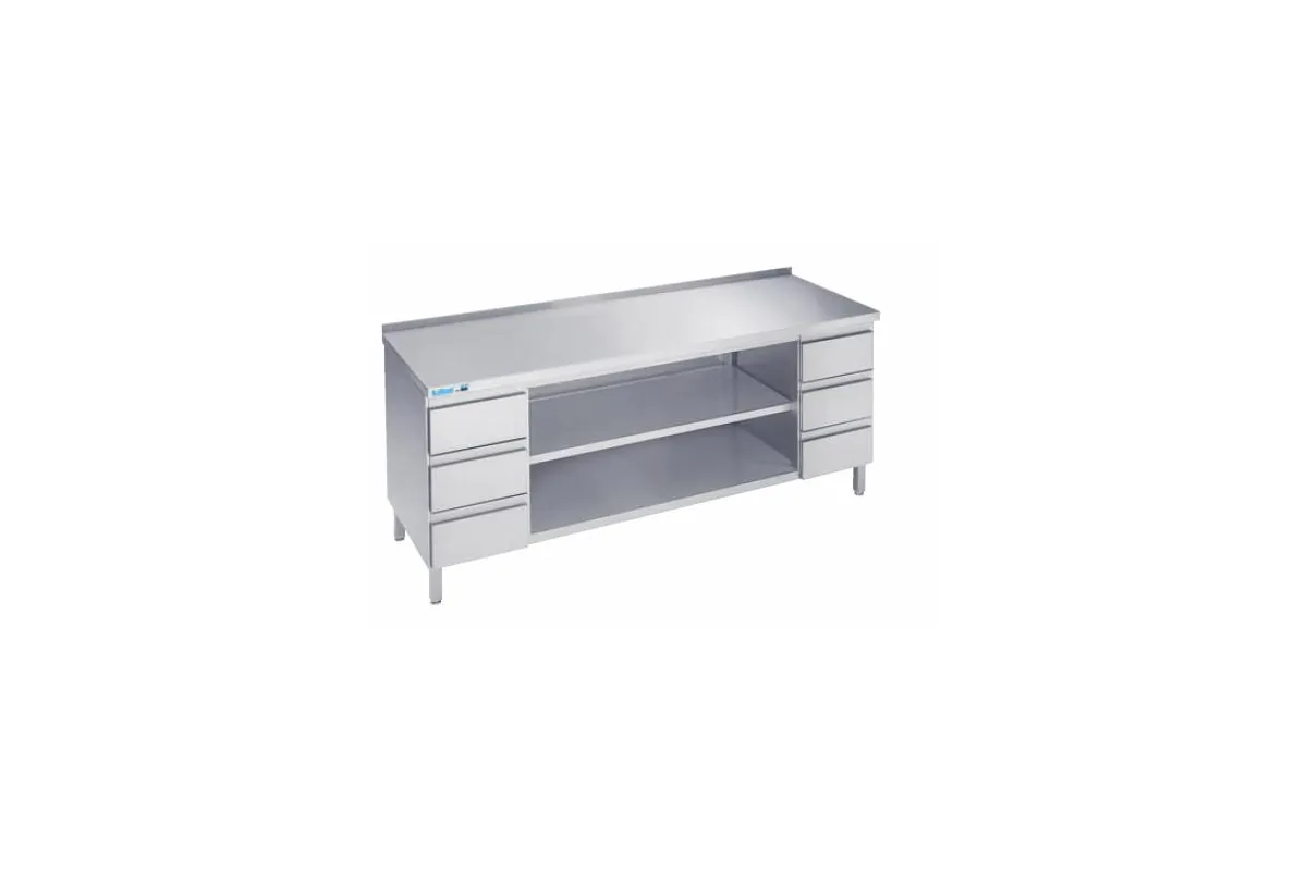 Szafka do pracy z 2 blokami 3 szuflad ASG0612CS3B0