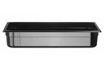Pojemnik GN 1/1 z czarnego poliwęglanu, Profi Line, GN 1/1, 14L, czarny, 530x325x100mm Hendi 862223