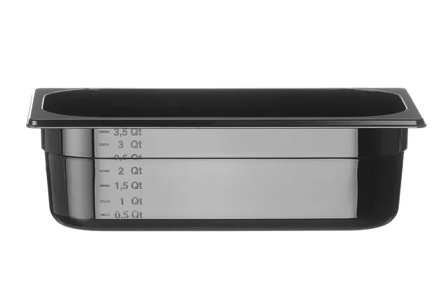 Pojemnik GN 1/3 z czarnego poliwęglanu, Profi Line, GN 1/3, 4L, czarny, 325x176x100mm Hendi 862520 Pojemnik GN 1/3 z czarnego poliwęglanu, Profi Line, GN 1/3, 4L, czarny, 325x176x100mm Hendi 862520