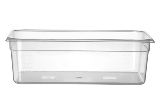 Pojemnik GN 1/1 z polipropylenu, Profi Line, GN 1/1, 21L, transparentny, 530x325x150mm Hendi 880012