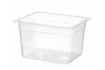 Pojemnik GN 1/2 z polipropylenu, Profi Line, GN 1/2, 12,5L, transparentny, 325x265x200mm Hendi 880104