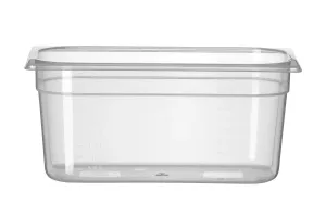 Pojemnik GN 1/3 z polipropylenu, Profi Line, GN 1/3, 5,7L, transparentny, 325x176x150mm Hendi 880210