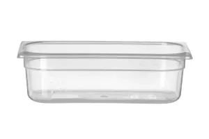 Pojemnik GN 1/3 z polipropylenu, Profi Line, GN 1/3, 4L, transparentny, 325x176x100mm Hendi 880227