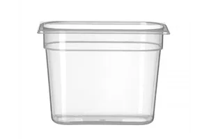 Pojemnik GN 1/4 z polipropylenu, Profi Line, GN 1/4, 5,5L, transparentny, 265x162x200mm Hendi 880302