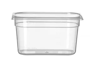 Pojemnik GN 1/4 z polipropylenu, Profi Line, GN 1/4, 4L, transparentny, 265x162x150mm Hendi 880319