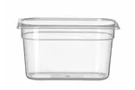 Pojemnik GN 1/4 z polipropylenu, Profi Line, GN 1/4, 4L, transparentny, 265x162x150mm Hendi 880319