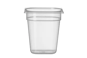 Pojemnik GN 1/6 z polipropylenu, Profi Line, GN 1/6, 3,4L, transparentny, 176x162x200mm Hendi 880401