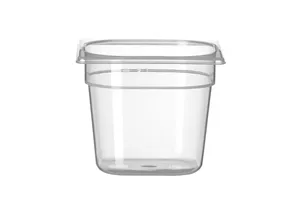 Pojemnik GN 1/6 z polipropylenu, Profi Line, GN 1/6, 2,4L, transparentny, 176x162x150mm Hendi 880418