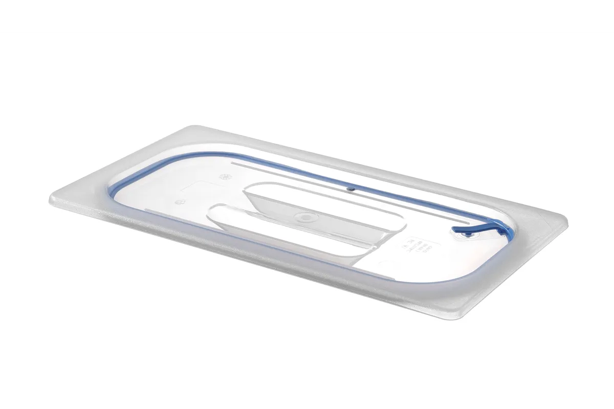 Pokrywka do pojemników GN z polipropylenu z uszczelką, GN 1/3, transparentny, 325x176mm Hendi 881828