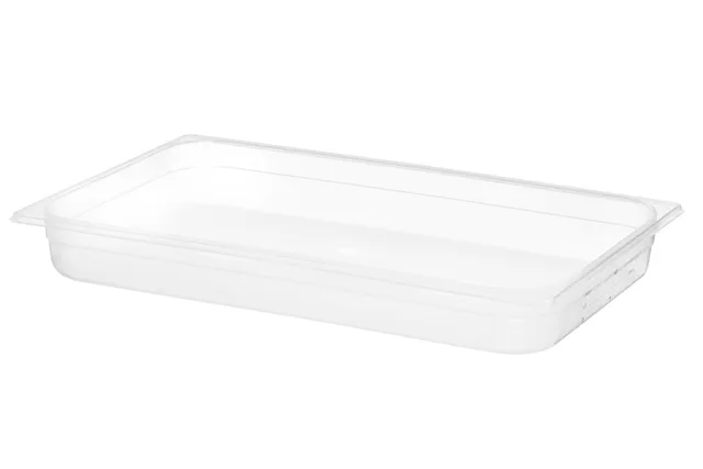 Pojemnik GN 1/1 HACCP, GN 1/1, 9L, transparentny, 530x325x65mm Hendi 880036