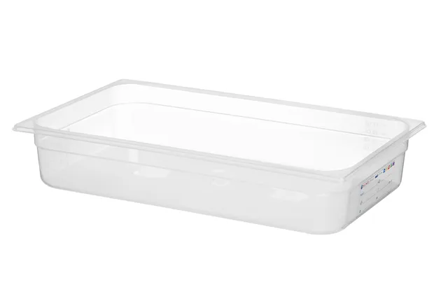 Pojemnik GN 1/1 HACCP, GN 1/1, 12L, transparentny, 530x325x100mm Hendi 880074