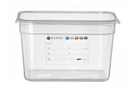 Pojemnik GN 1/2 HACCP, GN 1/2, 12,5L, transparentny, 325x265x200mm Hendi 880159