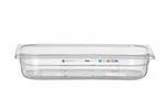 Pojemnik GN 1/3 HACCP, GN 1/3, 2,5L, transparentny, 325x176x65mm Hendi 880289