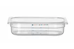 Pojemnik GN 1/4 HACCP, GN 1/4, 1,8L, transparentny, 265x162x65mm Hendi 880388