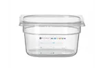 Pojemnik GN 1/6 HACCP, GN 1/6, 1,6L, transparentny, 176x162x100mm Hendi 880470
