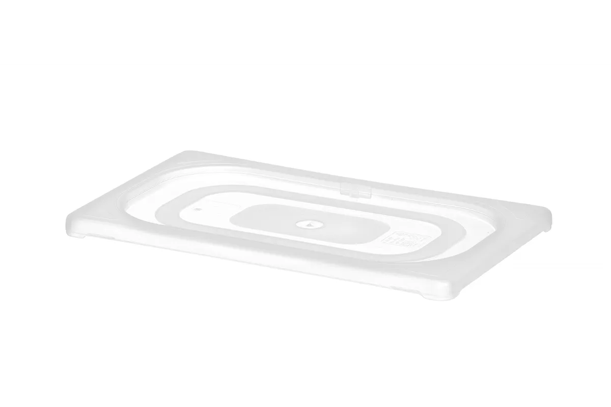 Pokrywka do pojemników GN, GN 1/4, transparentny, 265x162mm Hendi 880630