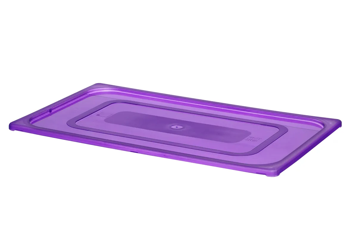 Pokrywka fioletowa do pojemników GN, GN 1/1, fioletowy, 530x325mm Hendi 881705