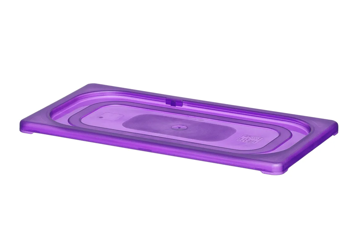 Pokrywka fioletowa do pojemników GN, GN 1/3, fioletowy, 325x176mm Hendi 881729