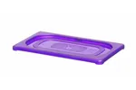 Pokrywka fioletowa do pojemników GN, GN 1/4, fioletowy, 265x162mm Hendi 881736