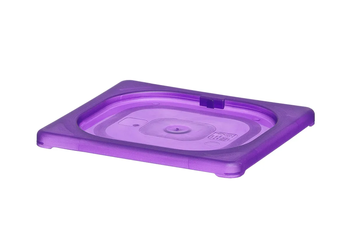 Pokrywka fioletowa do pojemników GN, GN 1/6, fioletowy, 176x162mm Hendi 881743